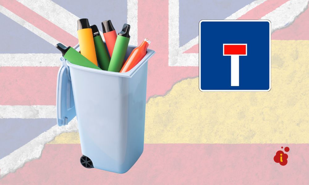 infoestancos - fin de los vapers desechables-uk-spain